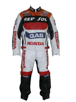 Honda REPSOL Gas Motorcycle Leather SUIT