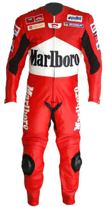 Marlboro motorcycle leather racing suit