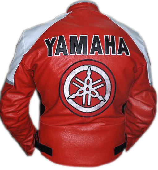 Motorbike Leather Jacket YAMAHA Brand
