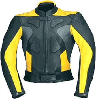 Motorcycle biker racing leather jacket