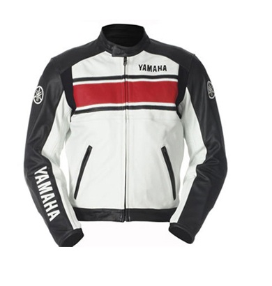 Yamaha biker racing leather jacket