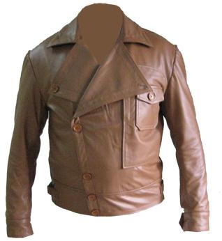 mens stylish soft aniline leather jacket
